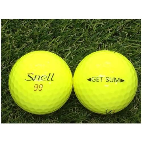 スネルゴルフ Snell Golf GET SUM イエロー Ｂ級 ロストボール 中古 ゴルフボール...