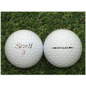 スネルゴルフ Snell Golf MTB BLACK 2019年モデル ホワイト Ｓ級 ロストボール 中古 ゴルフボール 1球バラ売り｜ottamage