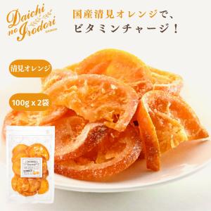 ドライフルーツ 国産 清見オレンジ 100g x