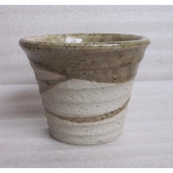 美濃焼 松助窯 陶器 ロックグラス 日本酒グラス ウイスキー焼酎タンブラー ミカゲ粉引き焼き締め織部...