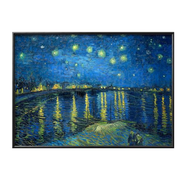 ポスター 0604 フィンセント・ファン・ゴッホ ローヌ川の星月夜 絵画 インテリア A3サイズ ア...