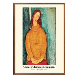 日本製 ポスター 1-0633 アメディオ・モディリアーニ オリジナル商品 絵画 インテリア A3サイズ アート 新築祝い ギフト 模様替え 北欧 管理ID: