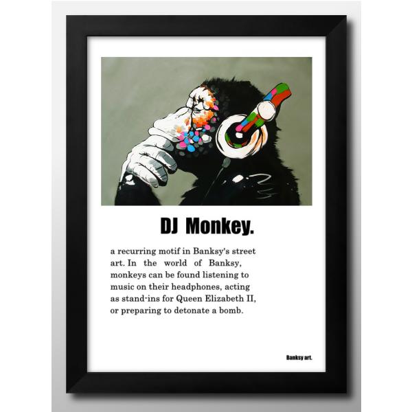 ポスター 1-9020バンクシー オリジナル商品 絵画 インテリア A3サイズ アート 新築祝い ギ...