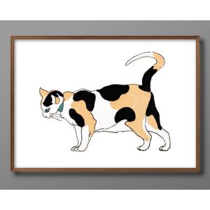 ポスター 12948 アンリ・マティス マチス 猫 黒猫 ネコ 絵画