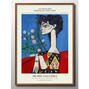 額装済/The Blue Sofa（ミヒャエル ゾーヴァ）/ポスター : azポスター