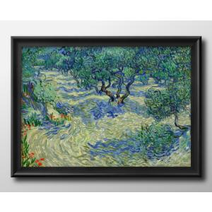 日本製 ポスター 11505 フィンセント・ファン・ゴッホ Olive Orchard 絵画 インテリア A3サイズ アート 新築祝い ギフト 模様替え 北欧 管理ID: