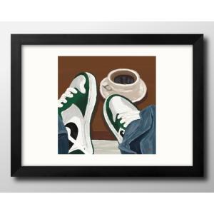 ポスター 12855ナイキ アート スニーカー 絵画 インテリア A3サイズ