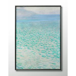 日本製 ポスター 1267 グスタフ・クリムト アッター湖のほとり 絵画 インテリア A3サイズ アート 新築祝い ギフト 模様替え 北欧 管理ID: