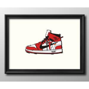 ポスター 12855ナイキ アート スニーカー 絵画 インテリア A3サイズ