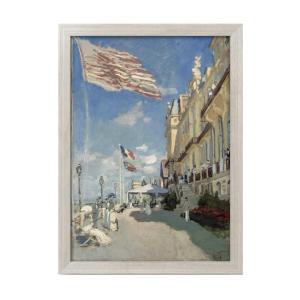 ポスター 1286 クロード・モネ トゥルーヴィルのホテル・デ・ロッシュ・ノワール 絵画 インテリア A3サイズ アート 新築祝い ギフト 模様替え 北欧 管理ID: