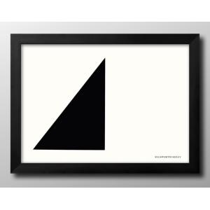 日本製 ポスター 13056エルズワース・ケリー Ellsworth Kelly Black Pyramid 絵画 インテリア A3サイズ アート 新築祝い ギフト 模様替え 北欧 管理ID:
