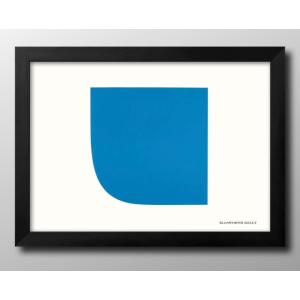 日本製 ポスター 13061 エルズワース・ケリー Ellsworth Kelly Blue 絵画 インテリア A3サイズ アート 新築祝い ギフト 模様替え 北欧 管理ID: