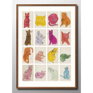 ポスター 猫 ネコ 図鑑 品種 CAT 北欧 絵画 インテリア A3サイズ