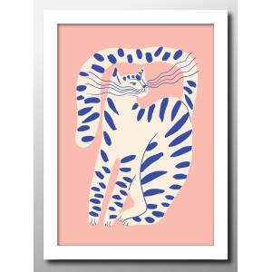 ポスター ディック・ブルーナ ブラックキャット 猫 ネコ 絵画