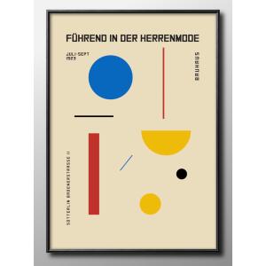 日本製 ポスター BAUHAUS バウハウス BAUHAUS 絵画 インテリア A3サイズ アート 新築祝い ギフト 模様替え 北欧 管理ID:13599