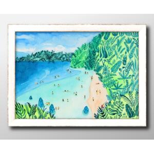 ポスター 12023ハワイ Hawaii サーフィン 海 絵画 インテリア A3サイズ