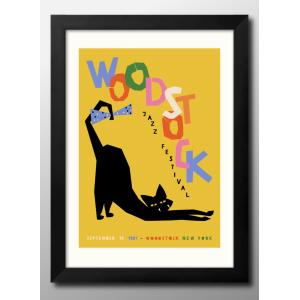 ジャズ ジャンボリー JAZZ 音楽 A3 サイズ ポスター アート 北欧 額