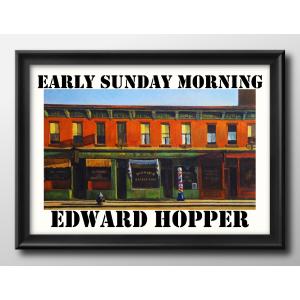 出荷区分C】エドワード・ホッパー ガスステーション 1940年 【アート