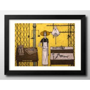 ポスター ベルナール ビュフェ Tulipes Sur Une Table : azポスター