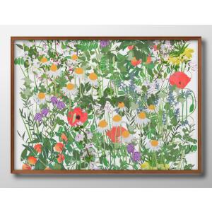 日本製 ポスター フラワー 花 ボタニカル 植物 北欧 絵画 インテリア A3サイズ アート 新築祝い ギフト 模様替え インテリア 管理ID:14325
