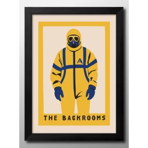 日本製 ポスター ザ・バックルームス 北欧 絵画 インテリア A3サイズ アート 新築祝い ギフト 模様替え インテリア 管理ID:14537