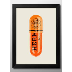 日本製 ポスター エルメス カプセル 絵画 インテリア A3サイズ アート 新築祝い ギフト 模様替え 北欧 マット紙