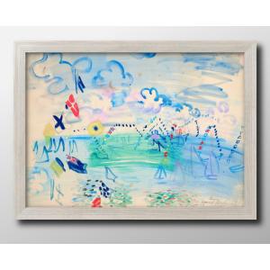 日本製 ポスター ラウル デュフィ 絵画 インテリア A3サイズ アート 新築祝い ギフト 模様替え 北欧 マット紙15680