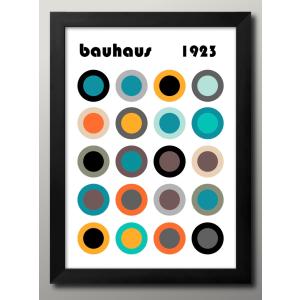 日本製 ポスター バウハウス BAUHAUS ミッドセンチュリー 絵画 インテリア A3サイズ アート 新築祝い ギフト 模様替え 北欧 マット紙15955
