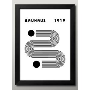 日本製 ポスター バウハウス BAUHAUS ミッドセンチュリー 絵画 インテリア A3サイズ アート 新築祝い ギフト 模様替え 北欧 マット紙15984