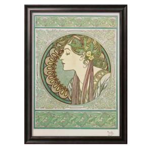 黄道十二宮 ミュシャ 世界の名画 アートポスター【TXA-009】 : ムー