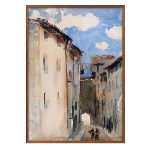 ポスター 4912 ジョン・シンガー・サージェント Camprodon, Spain 絵画 インテリア A3サイズ アート 新築祝い ギフト 模様替え 北欧 管理ID: