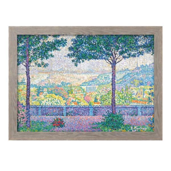 日本製 ポスター 5186 ポール・シニャック ムドンのテラス 絵画 インテリア A3サイズ アート...