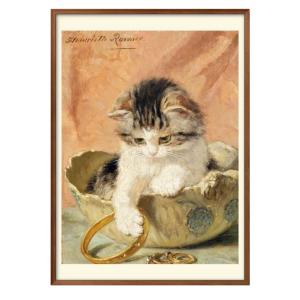 絵画 額装絵画 マリー・ローランサン 「母と子」 世界の名画シリーズ