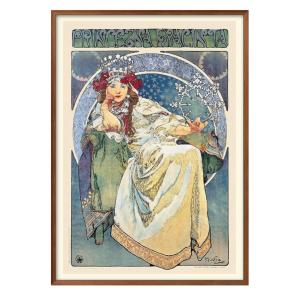 アルフォンス ミュシャ 浮気女 A3サイズ ポスター グッズ 絵画