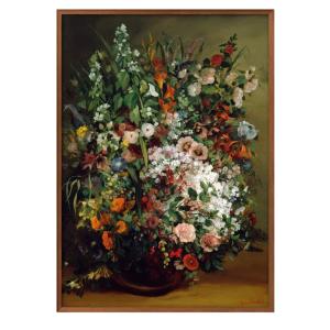 油絵 花瓶の花 MA2874 : 絵画制作専門ユーラシアアート - 通販