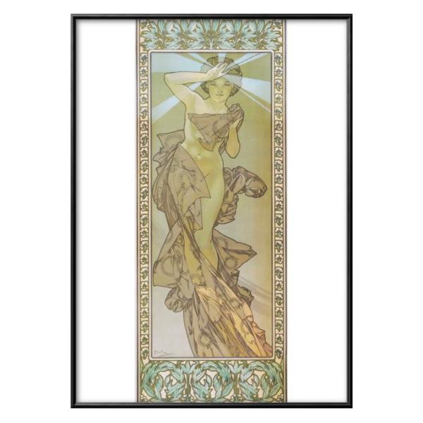 ポスター 8842 アルフォンス・ミュシャ 明けの明星 絵画 インテリア A3サイズ アート 新築祝...