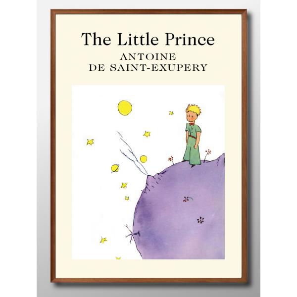 ポスター 星の王子さま クラシックビンテージ サンテグジュペリ 北欧 絵画 インテリア A3サイズ ...