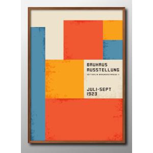 日本製 ポスター バウハウス BAUHAUS BAUHAUS モダン 絵画 インテリア A3サイズ アート 新築祝い ギフト 模様替え 北欧 管理ID:09107