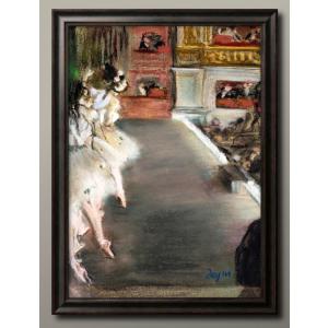 オリジナル（中型）ポスター 「サン・ルーに降る雪」レギュラー額