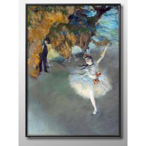 オリジナル（中型）ポスター 「サン・ルーに降る雪」レギュラー額