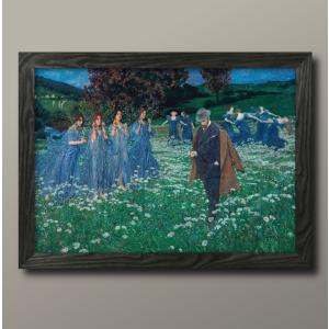 絵画 工芸品 漆 ◇ 屏風 九十九頭馬螺鈿 中国製 四曲一隻 群馬 漆芸