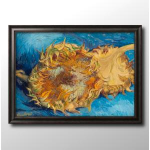 バリ絵画 風景画 稲刈り W53×H43 田園 L-6 アジアン ウブド アート