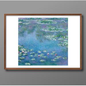 日本製 ポスター クロード・モネ 睡蓮 絵画 ...の詳細画像1