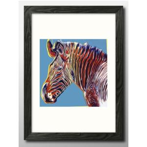 絵画 シマウマ Zebra Pop インテリアアート W75cm H75cm 絵 壁掛け 壁