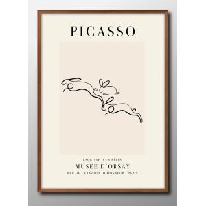 パブロ ピカソ 抽象画 犬 アートパネル 芸術 有名 絵画 壁掛け