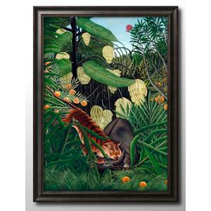 アンリ・ルソー作品 エキゾチックな森の女 Woman in an Exotic Forest