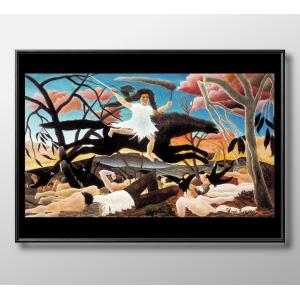 アンリルソー　ポスター  絵画  アート　A3サイズ　マット紙　管理ID:00293