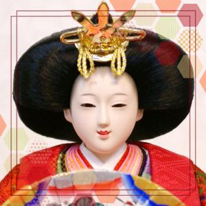 雛人形 久月 藤佳 コンパクト 収納飾り 親王...の詳細画像5