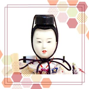 雛人形 久月 幅38cm コンパクト ガラスケ...の詳細画像3