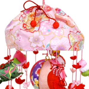 久月 つるし雛 高さ66cm パステル つるし...の詳細画像3